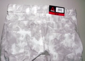 Pantaloni da neve donna Gerry nuovi con etichette taglia MEDIA isolati bianco-grigio V689 - Foto 1 di 4