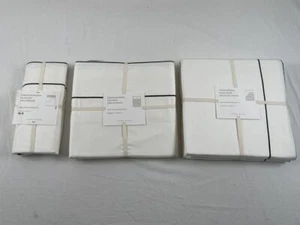 Zara Home Bettwäsche Set 200x220 Kissen Decke Laken 100% Baumwolle beige - Bild 1 von 6