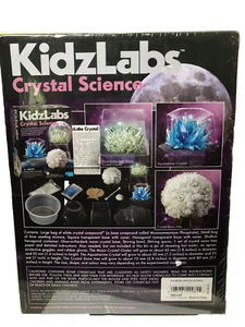 New 4M Kidzlabs Crystal Growing Science Kit DIY STEM Lab Experiment - Picture 1 of 2