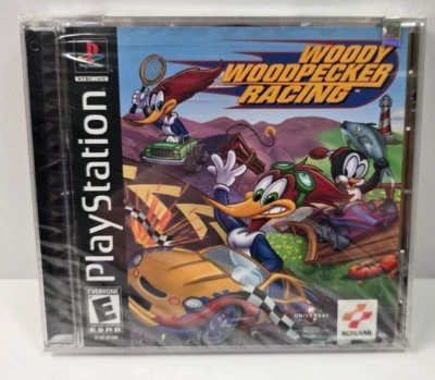 Woody Woodpecker Racing - PlayStation, PS1 - Brand New Factory Sealed - Image 1 of 4