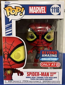 Funko Pop! Marvel Beyond Amazing SPIDER-MAN OSCORP SUIT #1118 Target Exclusive - Picture 1 of 8