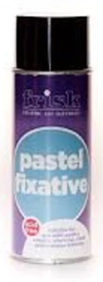 Frisk (Ghiant) Transparent Pastel Fixative Aerosol Spray 400ml Charcoal Graphite