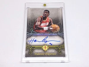 2006-07 UD Ultimate Collection Signatures Auto HAKEEM OLAJUWON!! - Picture 1 of 3