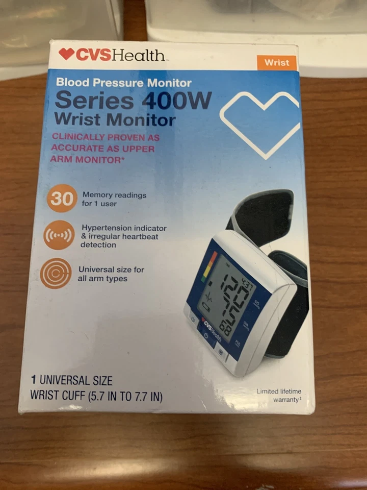CVS Health Wrist Blood Pressure Monitor Series 400w