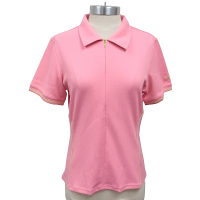 Camisa polo Bally Golf para mujer de secado rápido con media cremallera BL190 talla EU46 / US16 [1X/2X] Foto 1 de 4