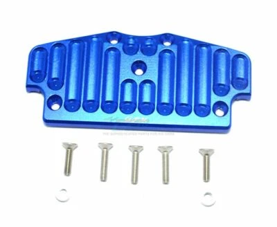 GPM CC331F Racing Aluminum Front Bumper Mount - 8 pcs Set Blue for Tamiya CC01 - Image 1 of 4