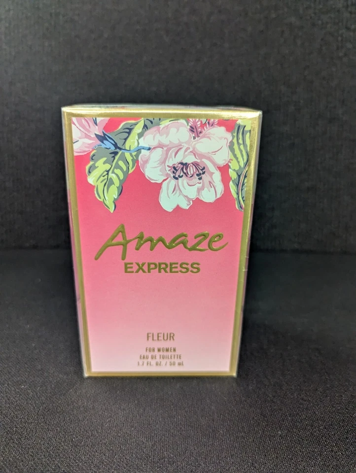 Туалетная вода для женщин подлинная Amaze Express Fleur новая в коробке 1,7 унции. - Изображение 1 из 1
