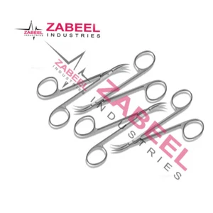 Tijera Iris Curvada a Lateral Calidad Premium Ortopédica Por ZaBeel Industries - Imagen 1 de 1