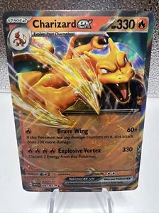 Pokémon TCG Charizard ex Scarlet & Violet - 151 006/165 Holo Double Rare - SAUBER - Bild 1 von 6