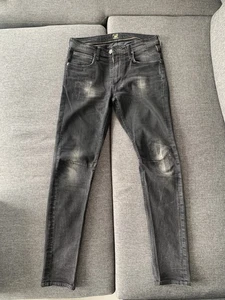Jeans Noir Lee Luke L70FJBLA - slim tapered W31 L32 - Photo 1/7