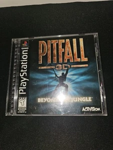 Pitfall 3D: Beyond the Jungle (Sony PlayStation 1) PS1 Complete W/ Manual CIB - Picture 1 of 3