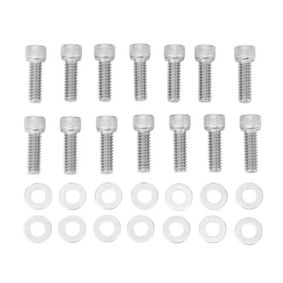 2pcs Aluminum Polished Valve Covers GH4412 Car Accessories Replacement - Image 1 of 4