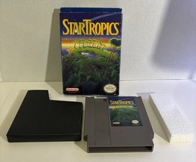 StarTropics (NES) Complete in Box CIB w/ Sleeve & Foam &ndash; Tested & Working