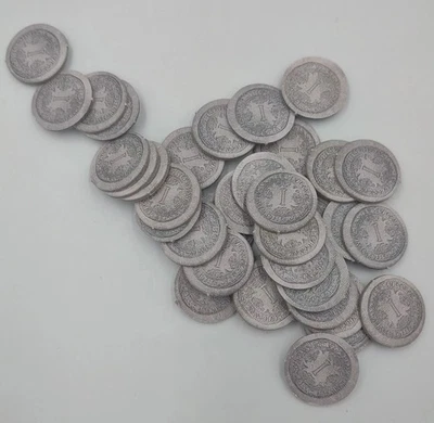 Risk Europe Replacement Parts - 39 Silver Pieces - Image 1 of 2