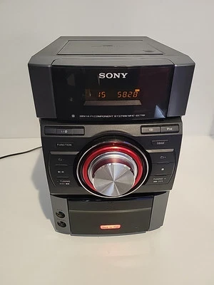 SONY MHC-EC79i MINI HIFI, CD, AM/FM, PC, IPod Docking Stereo Tested Works Great  - Image 1 of 4