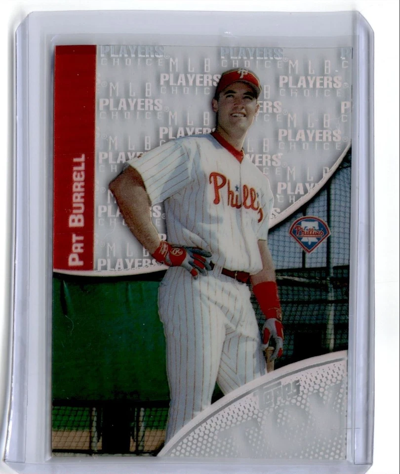 2000 Topps Tek Pat Burrell Phillies #39-2 - Image 1 of 2