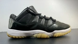 Nike Air Jordan 11 Retro Low Barons AV2187-001 Men’s Shoes Size 11.5 Black - Picture 1 of 9