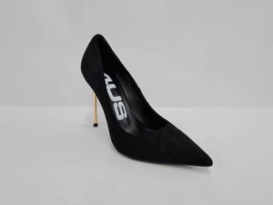 4US Damen-Pumps aus Wildleder-Kunstleder von Cesare Paciotti - SCHWARZ (schwarz) - Bild 1 von 5