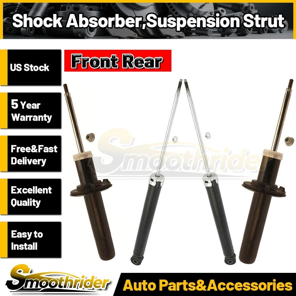 Amortiguador delantero trasero suspensión puntal para Audi A4 2009-2010 KYB 4 piezas Foto 1 de 4