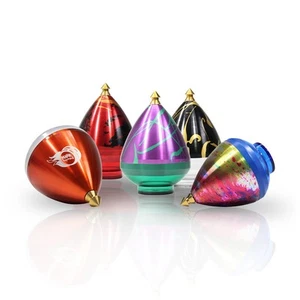 Spintastics Quicksilver Spintop, Ball-bearing Tip, Aluminum , String included - Picture 1 of 46