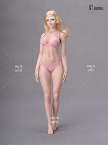 LDDOLL 1:6 Female 29L Finger Bone Seamless Silicone Body 12"Figure Fit KT Head - Picture 1 of 7