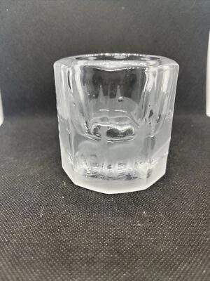 Studio Nova Votive Candle Holder "Festive Deer" Heavy Glass, Christmas, Macy's - Image 1 of 4