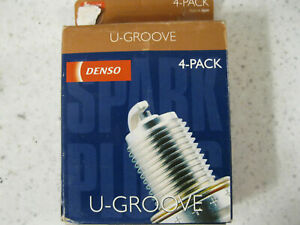 4 Spark Plugs U-groove Conventional DENSO 3013 (4 pack)