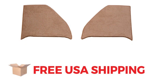 FITS 1960-1963 Chevrolet K20 Pickup Kick Panel Inserts with Cardboard Loop Foto 1 de 1