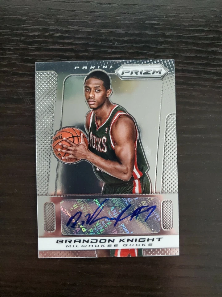 2013-14 Panini Prizm Autographs #159 Brandon Knight RC ROOKIE  AUTO - Image 1 of 1