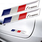 2x French Flag Sticker France Car Accessories Logo Auto Emblem Metal Badge Decal