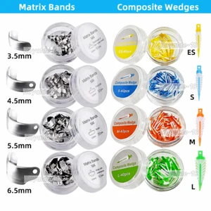 Dental Matrix Bands Strata Wedges Soft Face Cervical Seal Diastema Wedge - Picture 1 of 14