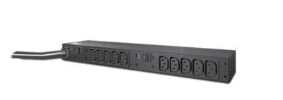 APC Rack Mount PDU, Basic 200V-240V/30A, (10) Outlets, 1U Horizontal Rackmount ( - Image 1 of 3