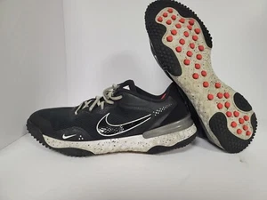 NIKE ALPHA HUARACHE ELITE 3 RASEN "BASEBALL" SCHWARZ-WEISS GR. 14 [CK0748-010] - Bild 1 von 13