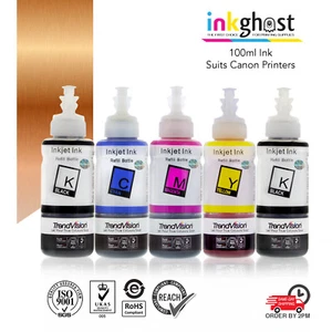 100ml Inks compatible with canon 650 651 cartridges MG5560 IX6860 MG5560 MG6460 - Picture 1 of 19