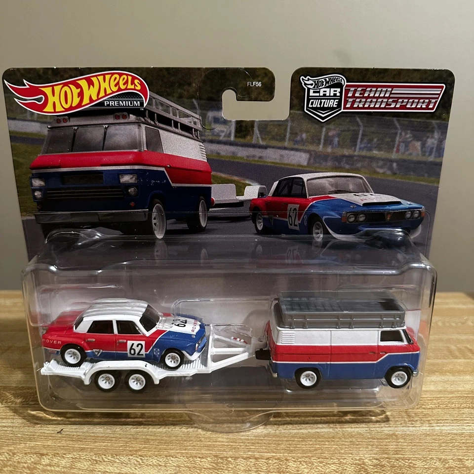 Camión de transporte Rover P6 Rally Hauler Team 1970 Hot Wheels nuevo sellado Foto 1 de 2