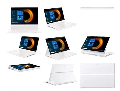 Notebook 2in1 Acer ConceptD 7 Ezel PRO Bianco, i7-4790, 32 GB, Nvidia RTX 2070Q - Immagine 1 di 4