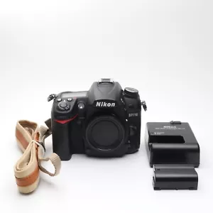 【Exc+5,S/C:9000】Nikon D7000 16.2MP Body Only Digital SLR Black APS-C from Japan - Picture 1 of 16