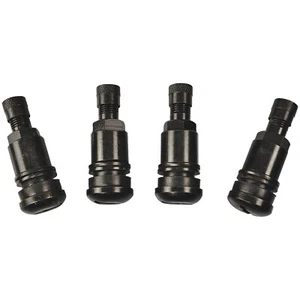 100 x Haskyy Schwarz Metallventile Stahlventile Universal Felgenventile 11,3 mm - Bild 1 von 2