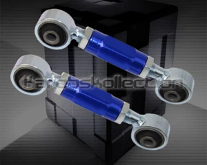 BLUE ADJUSTABLE REAR LOWER TOE CAMBER CONTROL ARM KIT FOR 88-00 CIVIC/CRX/CRX - Picture 1 of 1
