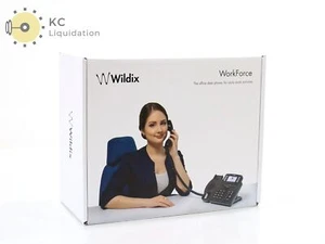 Wildix Workforce Büro-Tischtelefon - Neu (schwarz) - Bild 1 von 4