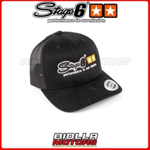 CAPS6BK/TR CAPPELLINO DA BASEBALL TRUCKER STAGE6 NERO - Foto 1 di 5