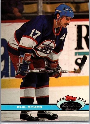 1991-92 Topps Stadium Club  Hockey- #271 Phil Sykes - Image 1 of 2