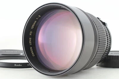 [Top MINT] Read Canon New FD 135mm f/2 NFD Telephoto Portrait Prime Lens JAPAN - Image 1 of 4