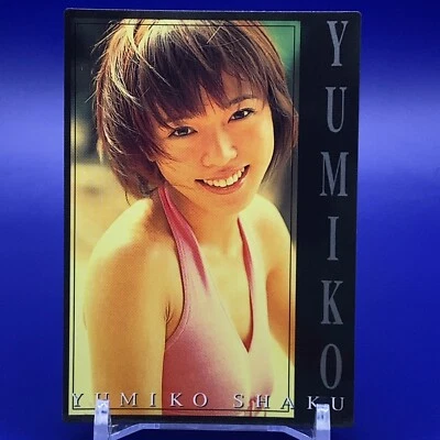 Yumiko Shaku Japanese Gravure Idol Trading Card No.72 Made In Japan F/S - Image 1 of 4