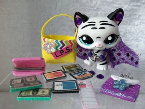 Littlest Pet Shop LPS Accessories Lot of 14 custom Clothes Purse Checks Tote - Picture 1 of 8