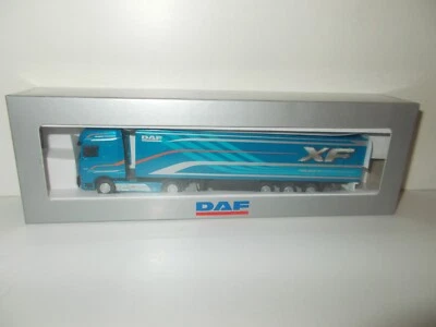WSI-TEMA TOYS DAF XF SPACE CAB BOX TRUCK DEALER PROMO MODEL 1/87 HO SCALE MIB - Image 1 of 4