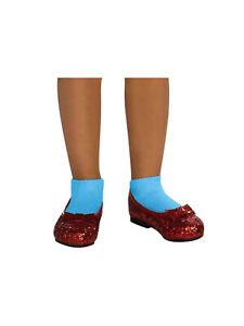 Wizard Of Oz Dorothy Deluxe Ruby Red Costume Shoes, Small