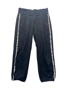 Ivivva Girls Size 12 Black Track Pants #5896 - Picture 1 of 7