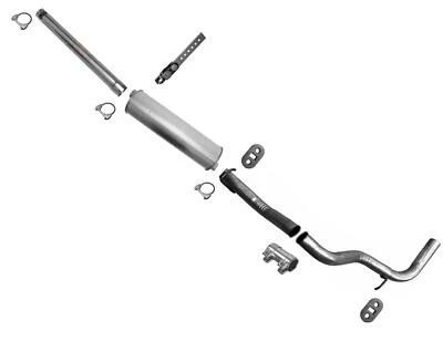 Weld On Muffler Tail Pipe Clamps For Chevrolet Express 1500 2500 2010-2017 - Image 1 of 4