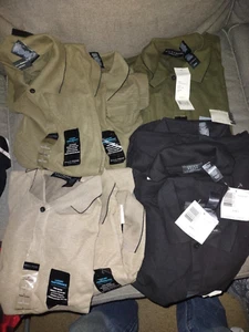 Poloshirt Paket, Crazy Horse von Claiborne Pima Baumwollmischung, 10 Large und 4 Farben - Bild 1 von 6